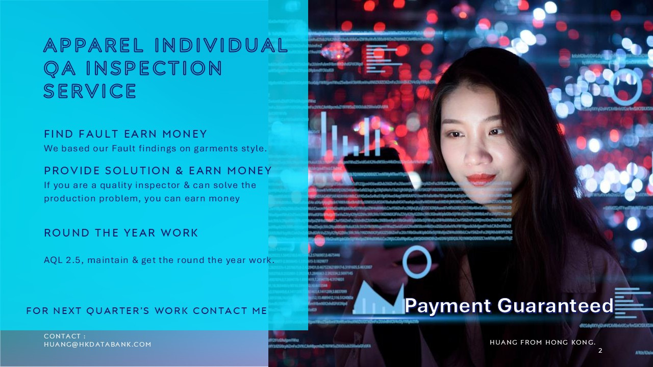 QA Inspection Free Lancing